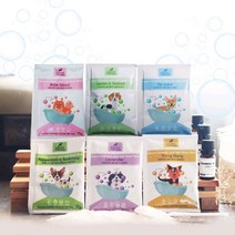 말썽쟁이여름 강아지 애견 스파 입욕제 천연 아로마 테라피 탄산 가루 15g x 12p, 페퍼민트&로즈마리 12개