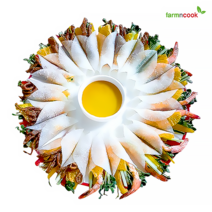 고품격 한식 무쌈말이 (홈파티 플렉스 밀키트 명절 상차림음식), 990g, 1세트