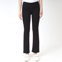 게스 여성 사계절 청바지 블랙 슬림 부츠컷 YK3D3122