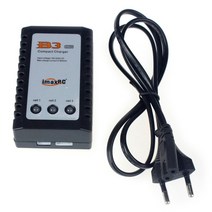 IMAX RC B3 Pro 2S 3S 7.4V 11.1V 리튬 리포 배터리 용 컴팩트 밸런스 충전기 EU 미국 영국 AU 플러그, 03 UK