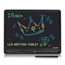 안드로이드 태블릿 및 성인용 LCD 그래픽 필기 패드 23 인치 드로잉 보드 충전식 교육용 장난감 낙서 메모, CHINA, Colors Black