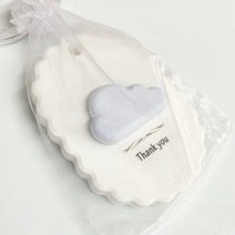 호두마루샵 돌답례품 웨딩답례품 개업선물 차량용방향제 구름타블렛석고방향제 석고방향제/오퓨저, 일반)쟈스민민트