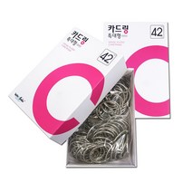화신 특대형 철제 카드링 42mm 100개입, ★꿀단지★, ★꿀단지★