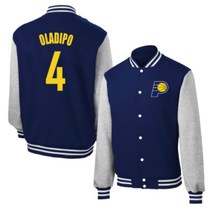 3종 NBA 인디애나 페이서스 빅터 올라디포 농구 져지 야구 자켓 점퍼 A381