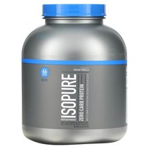 Isopure 아이소퓨어 제로 카브 단백질 파우더 크리미 바닐라 4.5lb(2.04kg)