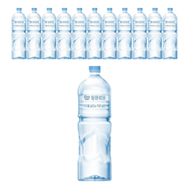 동원샘물 무라벨 2L 12개