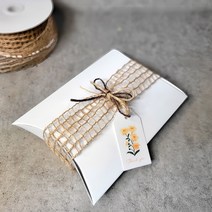 소소한 하루 반달상자 화이트 + 데코 상품 5set