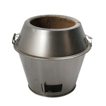 항아리 바베큐 삼겹살 미니 화로 숯통 훈연기 야외, G형모델-하단이미지참고