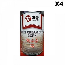 식재료 옥수수죽(화풍 400g)X4, 스타러브 1