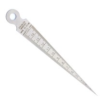 테이퍼 게이지 테이퍼 홀 게이지 0-15mm 스테인리스 스틸 테이퍼 용접 게이지 휴대용, 한개옵션0