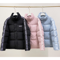 널디 남녀 공용 숏패딩 다운 넵튠 블락 PNEW22DJ0201 블랙