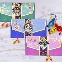 종이배카드 용돈봉투 추석 설날 명절 답례 감사 현금 경조 상여금 상품권 부모님, 6.건강 전통봉투