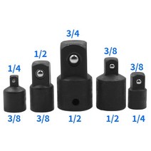 2021 충격 소켓 어댑터 감속기 세트 1/4 ~ 3/8 1/2 3/4 남성 대 여성 4/5/단일 Pc, [03] 5PCS
