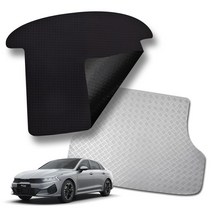 미로카매트 기아자동차 K5 고무 방수 차박 논슬립 트렁크매트 3타입, 스틸그레이, 올뉴 K5 하이브리드 DL3 (2021년), 기아