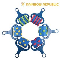 위wjr_레인보우 리퍼블릭 EVA 대형 롤러 6종세트(모양) 미술놀이 도장 장난감 무늬 스폰지 스펀지♥hspirit, ♥words!!