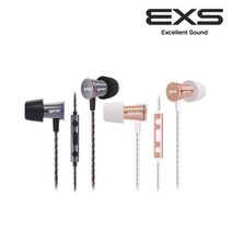 우성음향 EXS X10 스피어 마그네틱 이어폰, 블랙건메탈