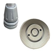 목발 고무패킹 고무캡 국산 알루미늄 구일메디칼 GU, 1족 S (청소년,150cm), 1개