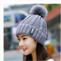 여자를위한 목 따뜻한 니트 겨울 모자 소녀 양모 beanies Skullies 편지 B 벨벳 모자 마스크 보닛 Femme Balaclava 스카프 모자