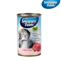 스내피톰 생후 3개월 이후 고양이 베이비 피스트 파테 주식캔 15p, 비프, 150g, 15개