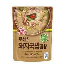 오뚜기 부산식 돼지국밥 곰탕, 500g, 2개