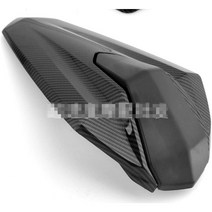 가와사키 닌자400 Z400 튜닝파츠 텐덤 리어 시트커버 2018-2021, 유광블랙