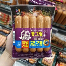 목우촌 주부9단 통그릴 프랑크 소시지 290g x 2개, 아이스팩 포장