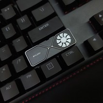 키보드 키캡 자판 커스텀 쉬프트 키 그래픽카드 알루미늄 수제 캐릭터 게임 애니, 단일사이즈