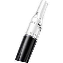 Handheld Vacuum Cordless Rechargeable Hand Vacuum Foldable Small Vacuum with Strong Suction Mini, White