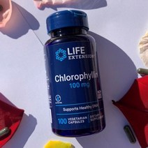 라이프익스텐션 클로로필 엽록소 100mg 100정 1개월분