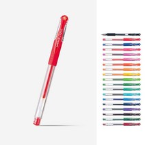 유니볼 시그노 DX 0.28 0.38 0.7 낱개 1개 UM-151 캡식, UM_151_0.38_레드(15)