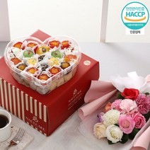 축하 기념 Special 떡케이크 선물세트 4종 택1 + 비누꽃다발, 떡케이크 3호(원)C, 본상품선택