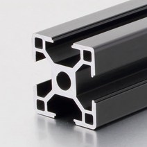 CNC조각기 각인기1/2pcs 100mm-1000mm 3030 4040 블랙 T-슬롯 알루미늄 Extrusions CNC 레이저 조각 기계에, 03 200mm_05 4040 Black 1pcs