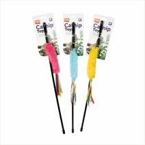 RT D18 플라밍고 캣 플러쉬 댕글러 낚시대(색상임의)X3개, 단품