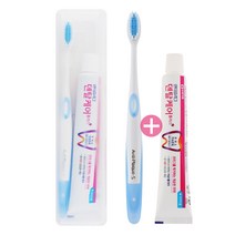 부광 안티프라그 휴대용세트 칫솔+치약50g /여행용