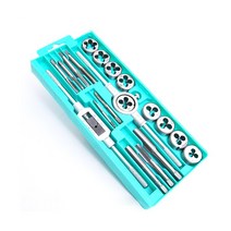 핸드 드릴탭 20P 핸드탭 탭핑 렌치 다이스 탭드릴 나사탭 드릴 나사 나사산 비트 스텐 공구, 핸드드릴탭 20P, 20개