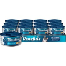 블루 버팔로 테이스트풀 치킨 앙트레 파테 습식 고양이 사료, 5.5-oz can case of 24