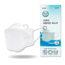 국내산 디프아 KF AD 식약처 비밀차단 3D 입체형 마스크 30매 (3매씩 낱개포장)