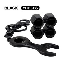 타이어 밸브캡 5s 자동차 밸브 캡 렌치 휠 부품 수리 도구 BMW 미니 쿠퍼 R56 F55 R53 R50 F56 R60 Country, 01 Black_22 For Suzuki