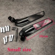 새로운 멋진 수정된 범용 회전 고정 바람 날개 백미러 스즈키 GSXS750 GSXS1000 GSR400 GSR600 GSR750 GSX-S 125, a