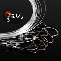 국산 수제 용피싱 선상 우럭바늘 묶음바늘 기둥줄 침선 채비, 24호(80개입)