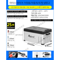 아이스박스 차박 캠핑용 이동식 냉동고 캠핑냉장고 차량용냉장고 자동차 차량용 냉장고, C