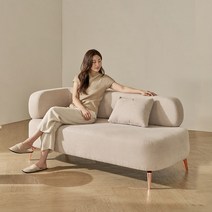 로제 아토피케어 패브릭 3인 소파 5color, 정면좌형, D형(민트)