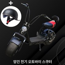 양건 전기 오토바이 스쿠터 2륜 와이드 작업 멋진 추천, 1개, 02