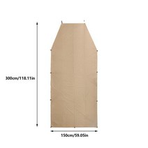 차박텐트 오토캠핑 야외 차박 SUV 트럭 밴용 자동차 사이드 천막 방수 차량 옥상 썬 프로텍터 휴대용 옥스포드 천 뒷문 그늘, [01] 300x150cm