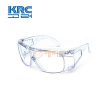 고려 KR-12-CL 투명 보안경 산업용 보안경 보호안경, 1개