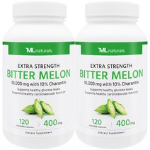 [미국빠른직구] 마이라이프 내추럴스 비터 멜론 여주 400 mg 120정 2병
