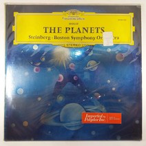 (중고LP)(수입 GERMANY) 홀스트 행성. HOLST THE PLANETS. WILLIAM STEINBERG (자켓 음반 상태 AA 뒷면 은색)