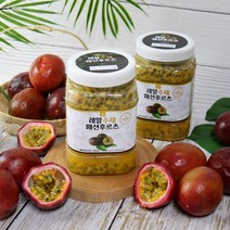 패션후르츠 퓨레 백향과100% 수제청 답례품 선물세트, 수제 패션후르츠 1개