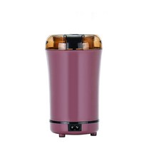 유리믹서기 업소용믹서기 대용랑믹서기 대형믹서기 미니믹서기 Electric grinder multifunctional fine pow, 03 220V Purple_03 US Plug