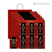 개성상인 개성상인 홍삼골드진 50ml 30포 x 6박스 (총 180포)/쇼핑백 포함, 상세 설명 참조, 단일옵션